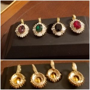 (SOLD as a Lot of 4 Pendants) - Cannot be added to any other bundle